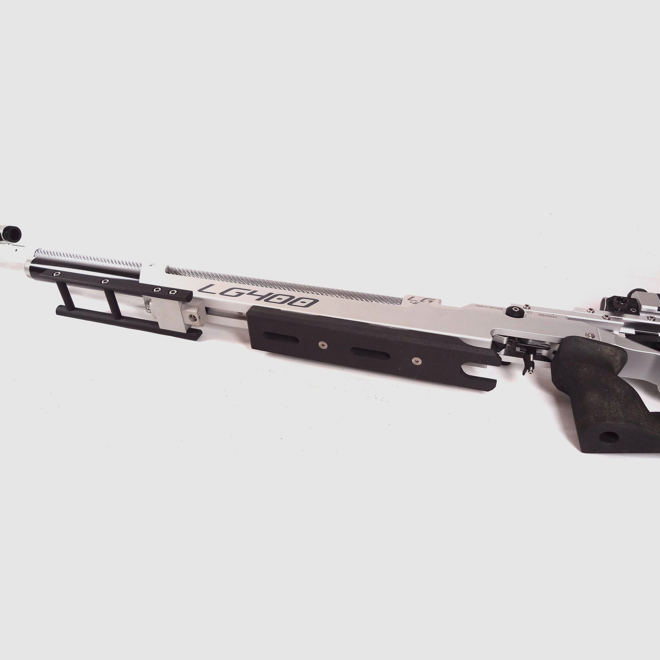 Walther LG 400 Alutec Competition Luftgewehr mit Linksgriff. 