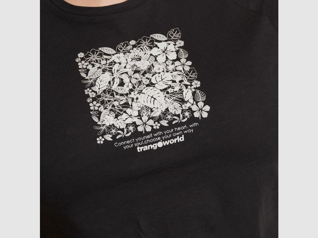 Trangoworld T-SHIRT COBDEN SCHWARZ, Bild 4 von 4