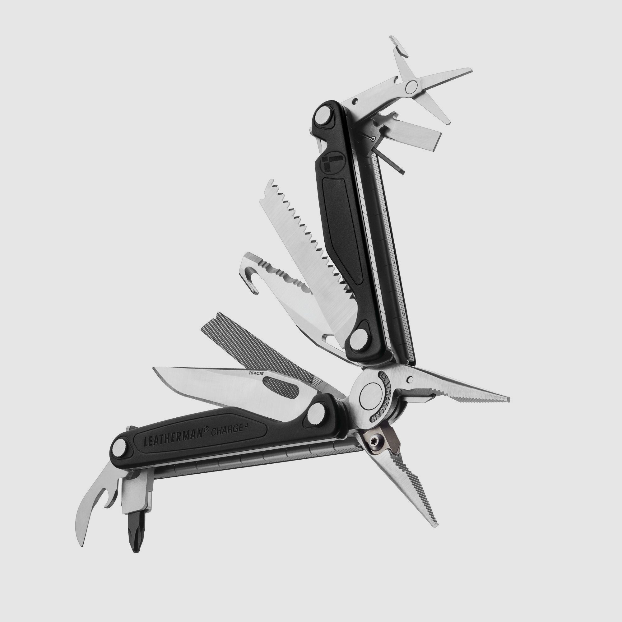 Leatherman CHARGE + Acciaio Inossidabile, Holster in Nylon con Tasca, M, immagine 4 di 6