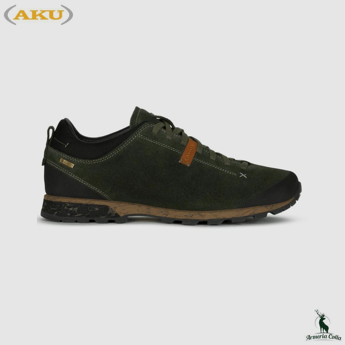 Aku Scarpa Bellamont 3 Suede Gtx Verde/Beige, imagen 2 de 2