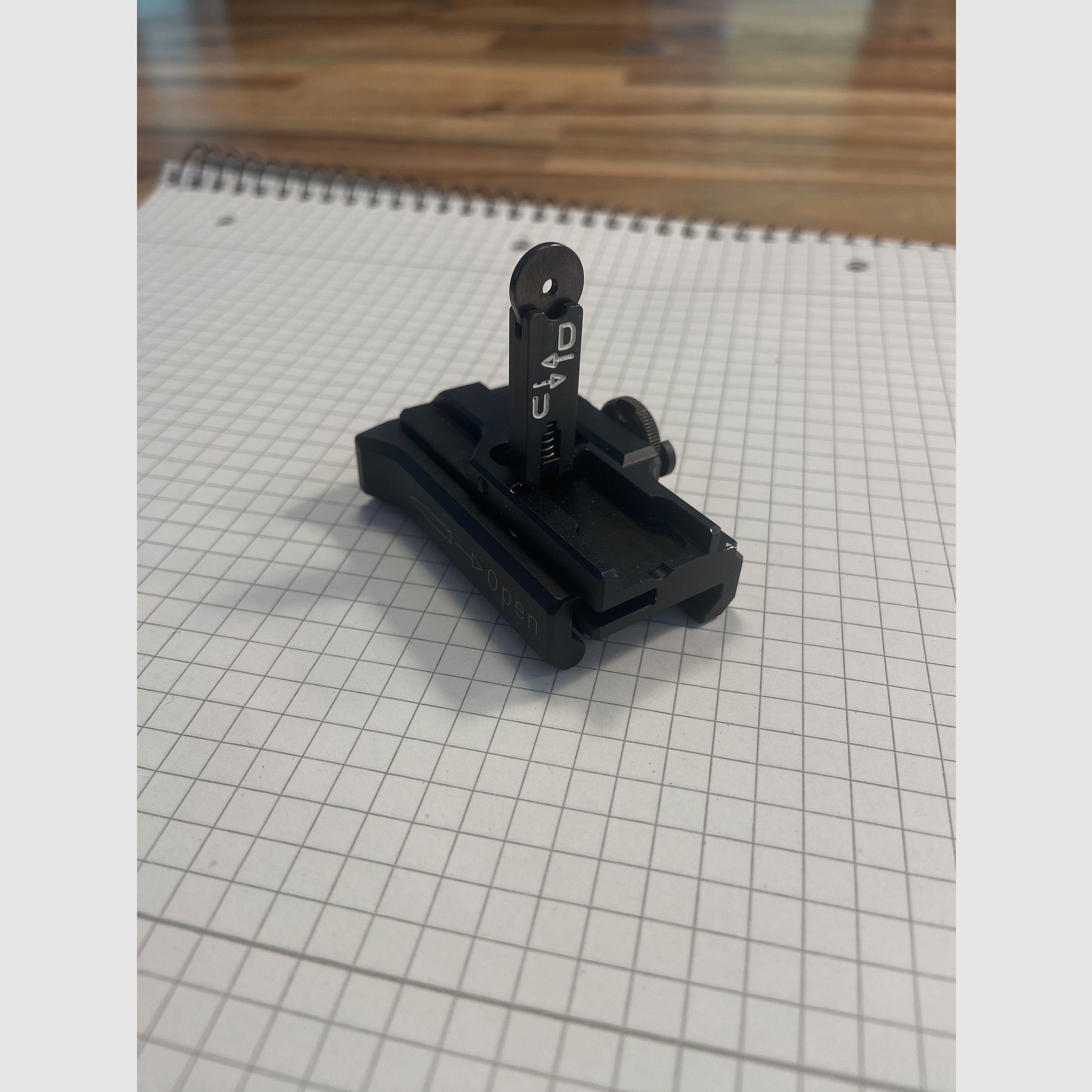 HK MR 223 Heckler & Koch quick-change sight rear - Universally usable and in top condition