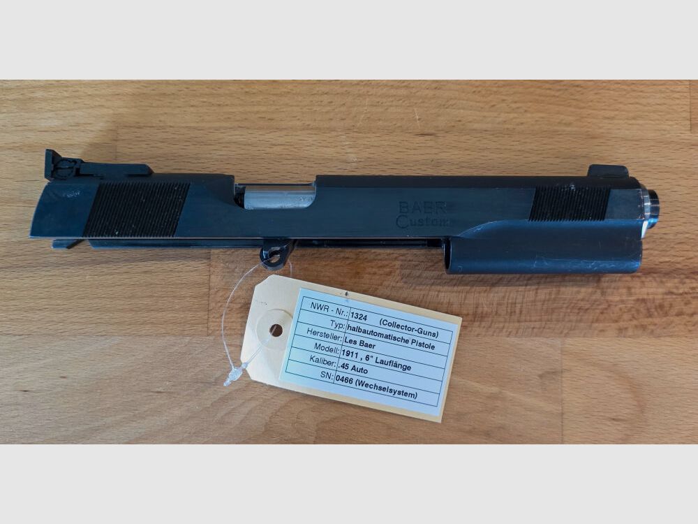 Les Baer 1911, longitud del cañón de 6", imagen 1 de 3