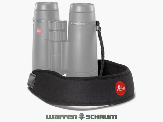 Leica Fernglasriemen Sport Neopren - schwarz