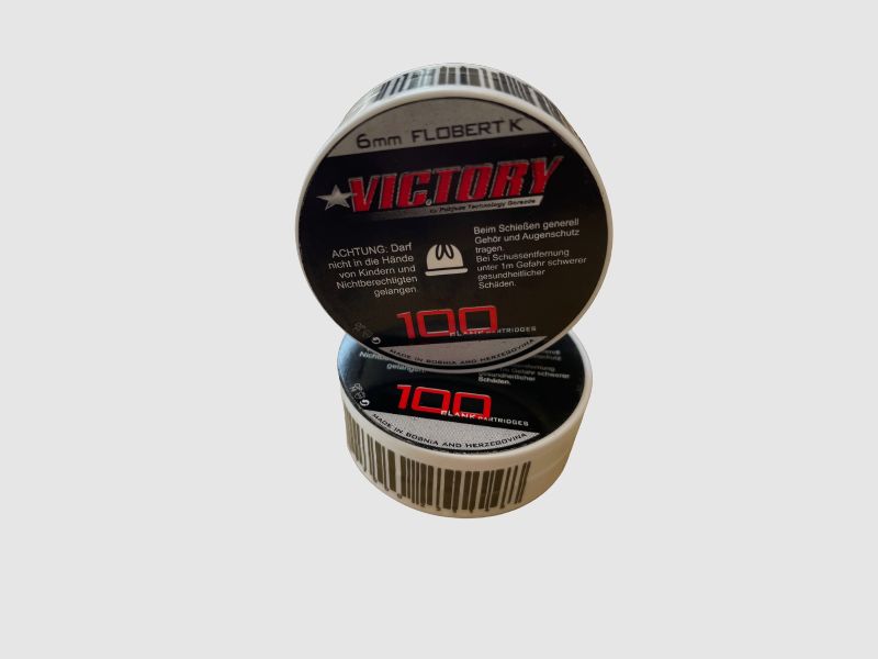 VICTORY BLANK CARTRIDGES - 6MM FLOBERT - 100 PIECES