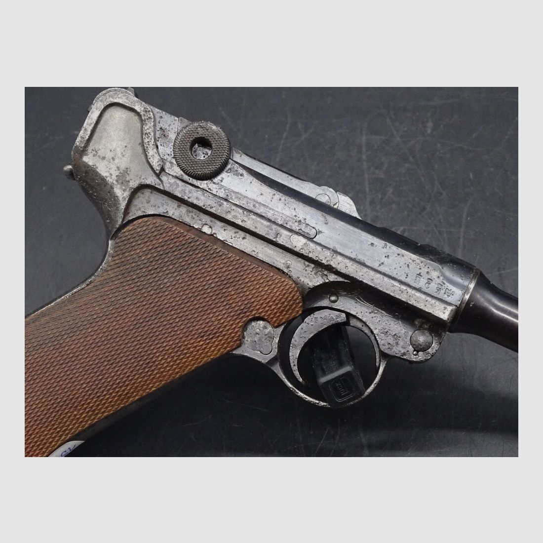 Erfurt 1913 P08 / P04 Marine / 150mm Lauflänge Kaliber 9mm Luger P08 mit 150mm Lauf / P04