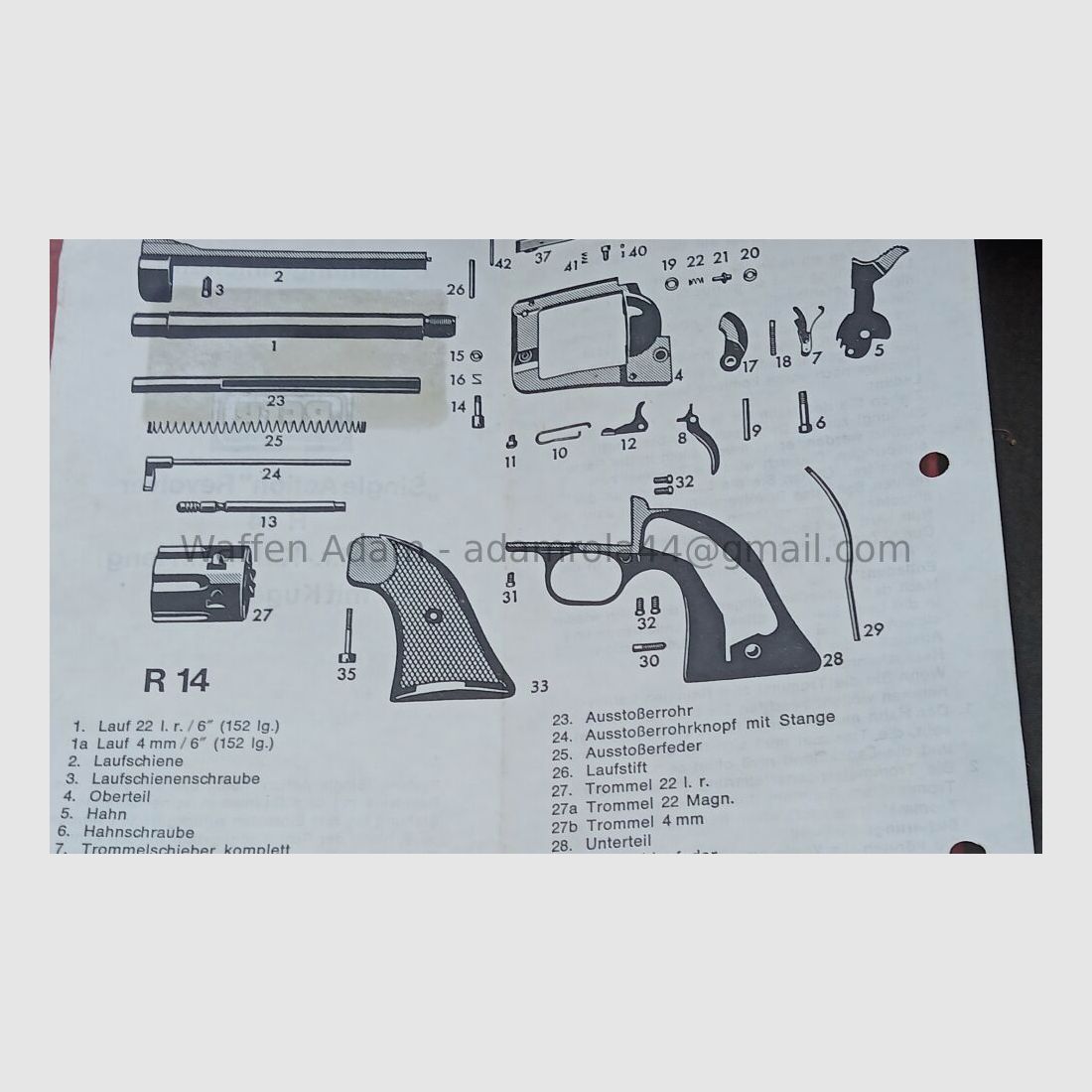 RECK F im Fünfeck R 20, 6 Zoll Lauflänge, Bild 5 von 5
