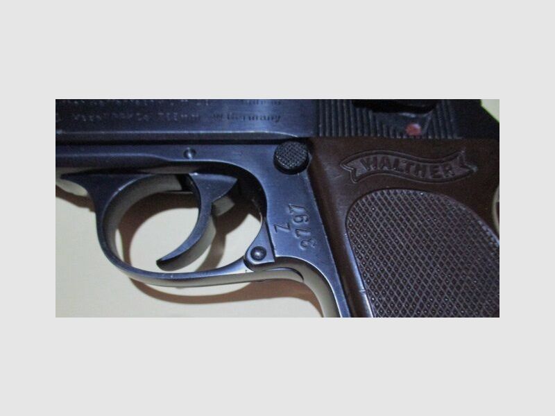 Pistole Walther/Ulm PPK 7,65mmBrowning PPK