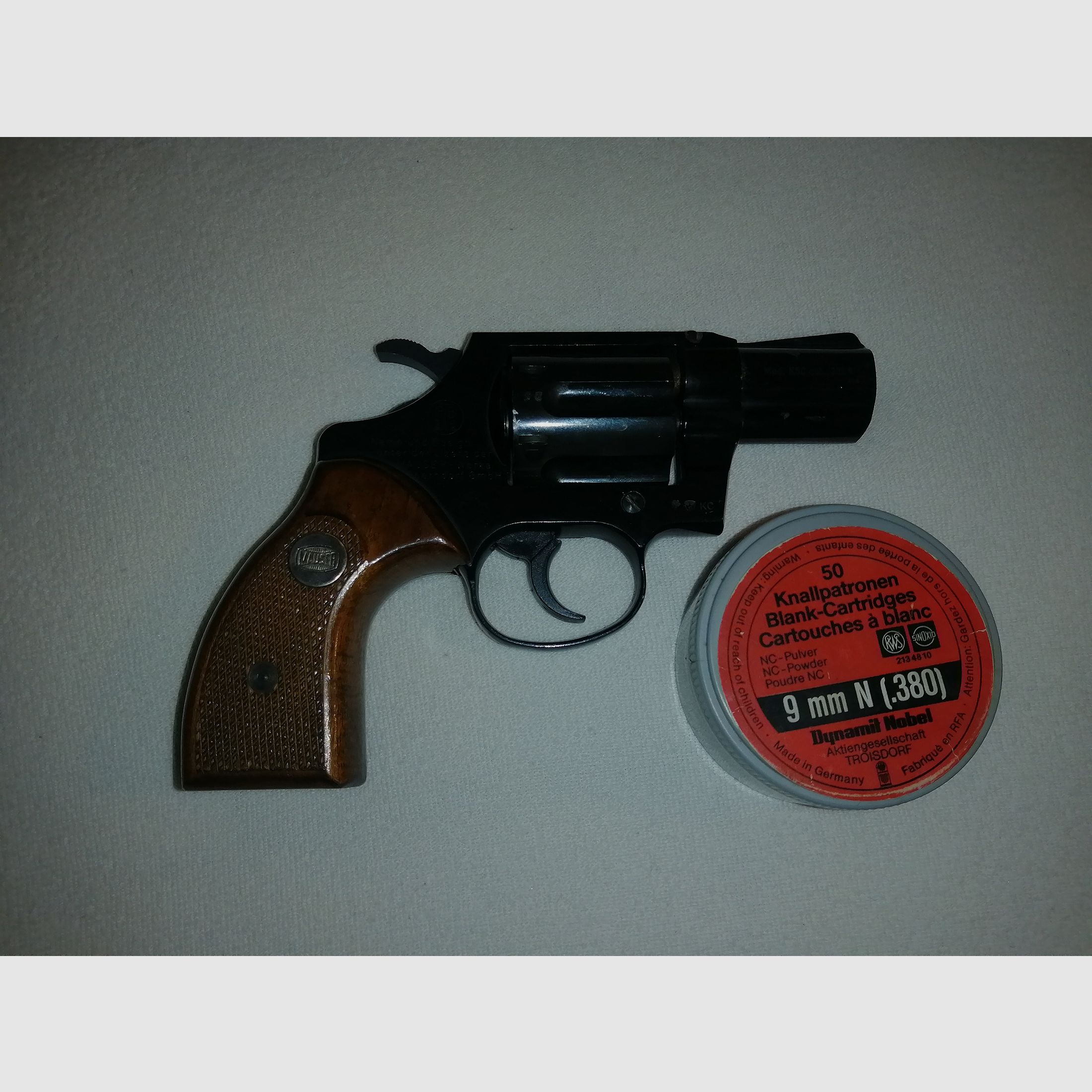 Revolver Mauser 9mm Knall