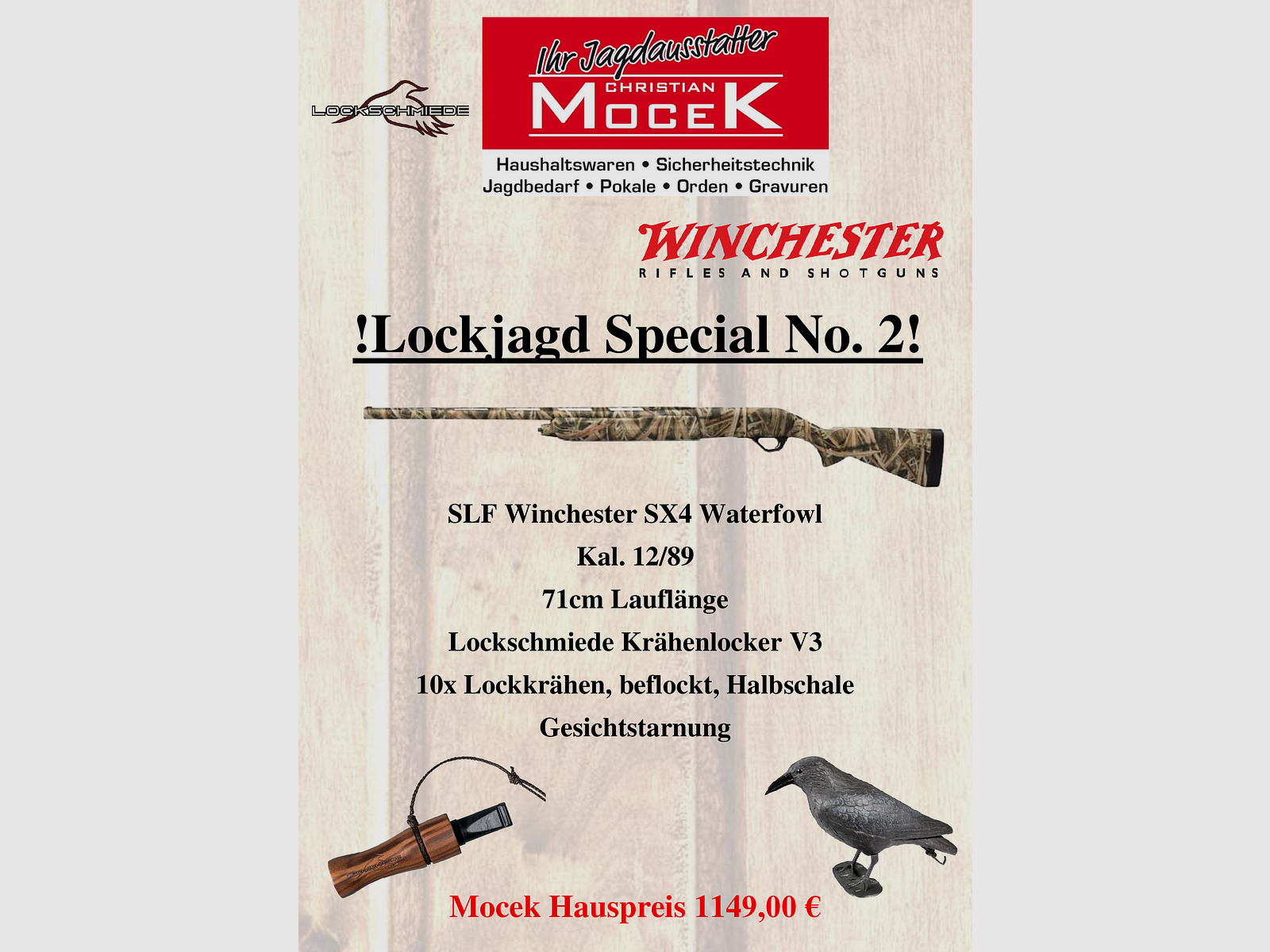 Winchester SX 4 Waterfowl, 71cm, Lockjagdspecial