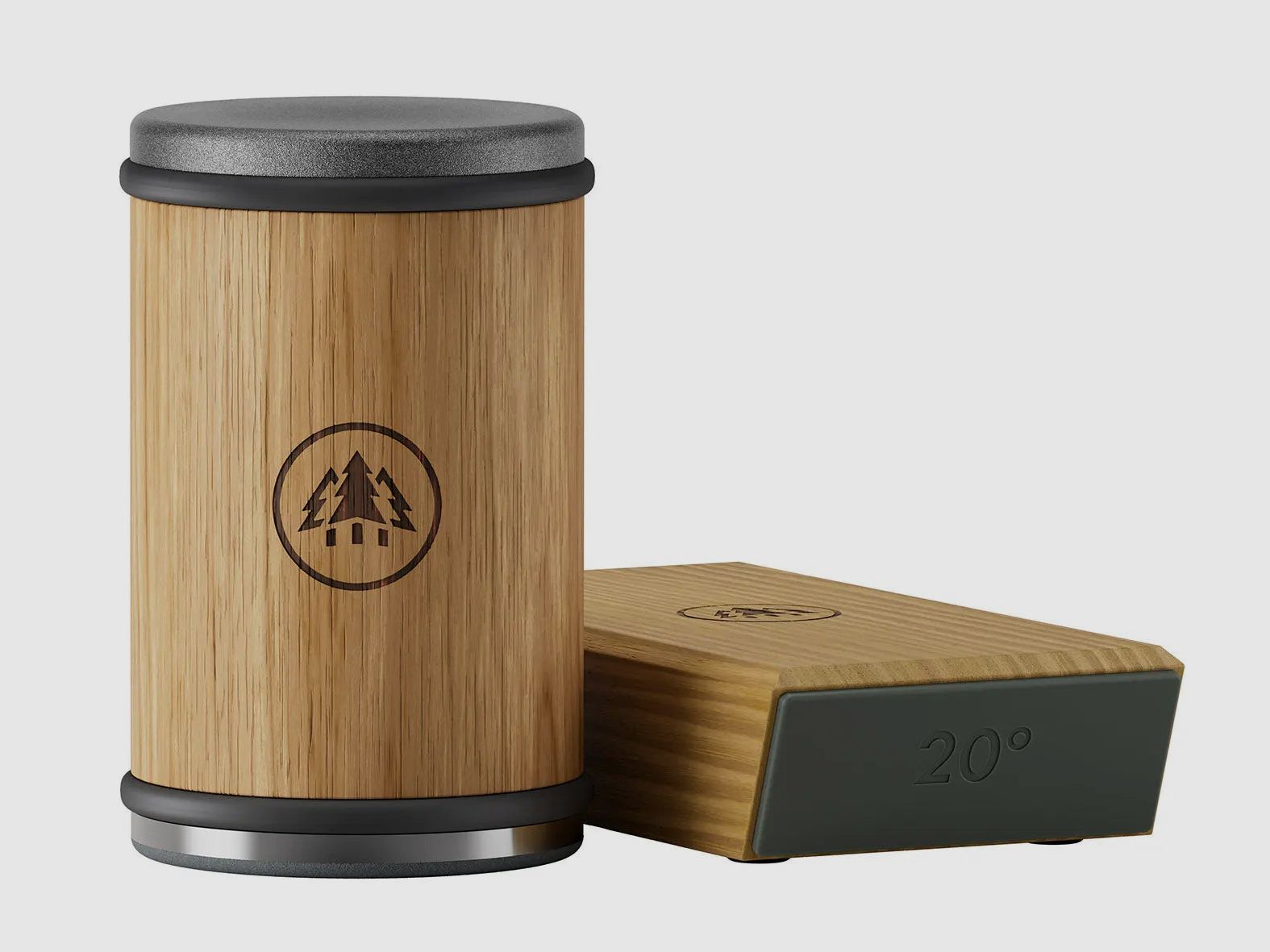 Affûteur à Rouleau HORL3 Chêne & Guide d'Aiguisage Magnétique