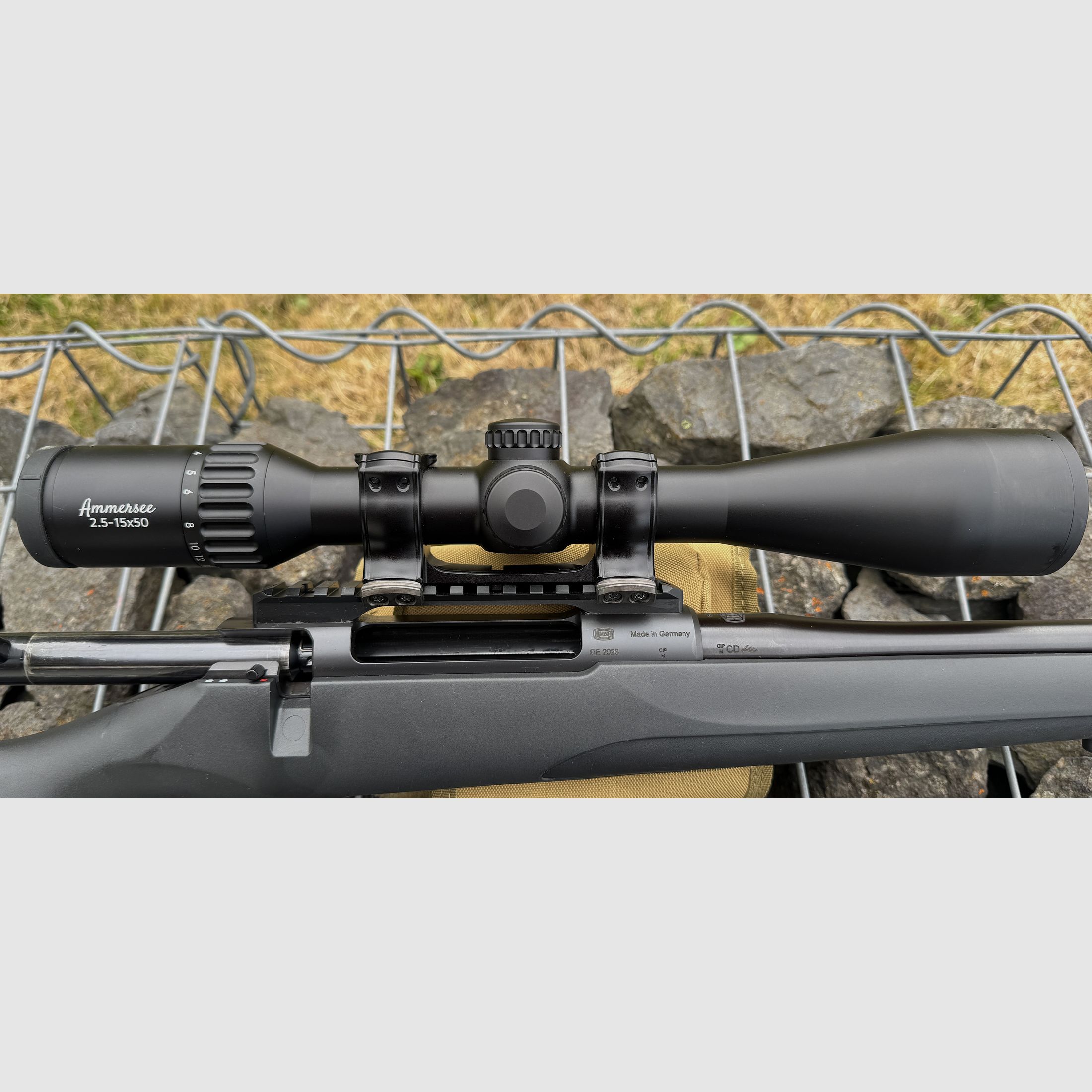 Mauser M18 Standard, .300 Win. Mag. - LL 51 cm. Mit Zielfernrohr 2,5-15x50 HD. gebraucht - neuwertig