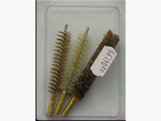 ADVANCE cepillos de repuesto 3 piezas cal. 8mm