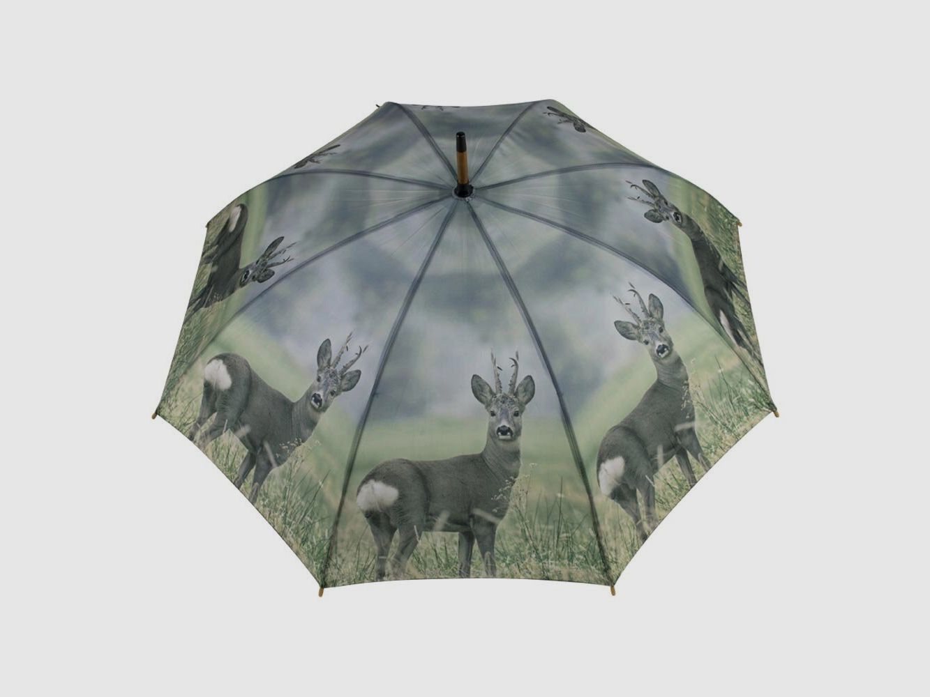 Lovergreen Outdoor Motiv Regenschirm Motiv: lauschender Hirsch