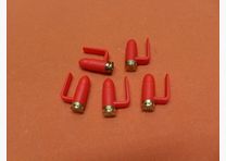 FAB Defense FAB Defense TS-BB: Safety cartridge 9mm Luger Polymer red/ Brass base/ Tactical 9mm Barrel Blocker pack of 5.