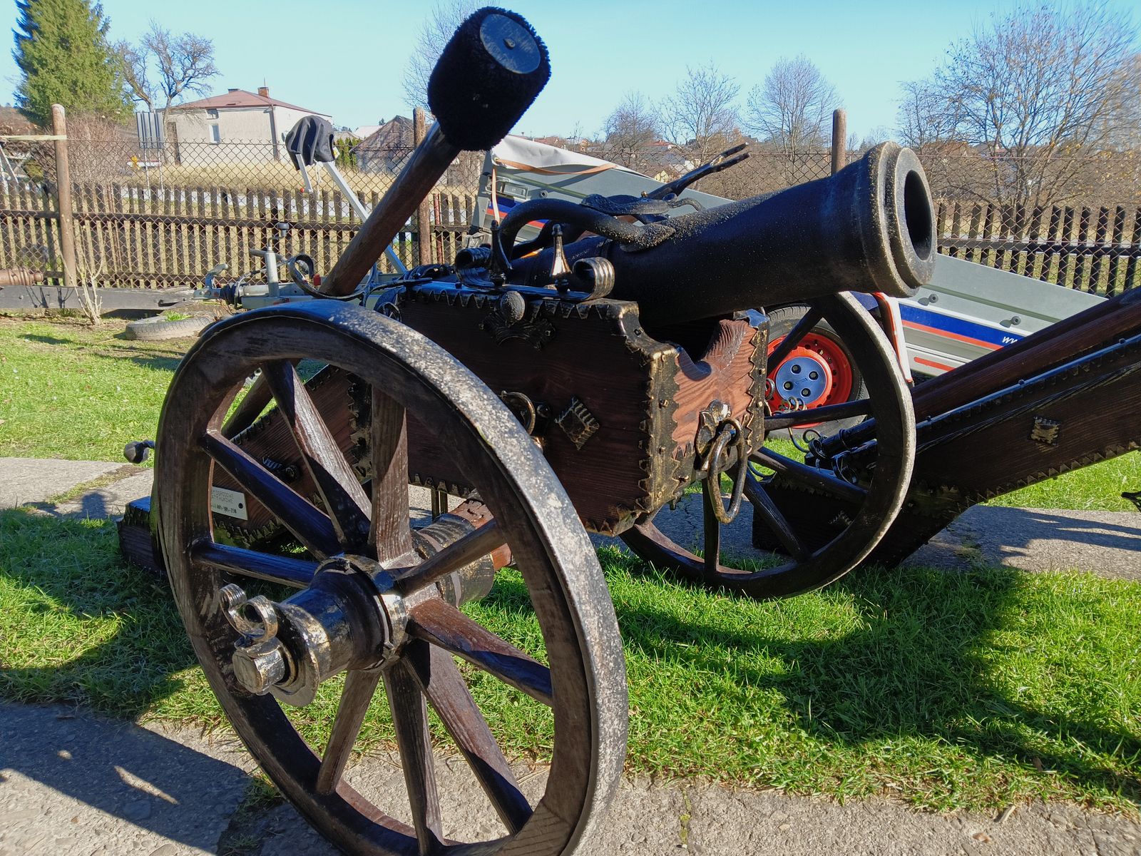GUN,CANON Verkauf von Gartenkanonen zum Abschießen von Feuerwerks