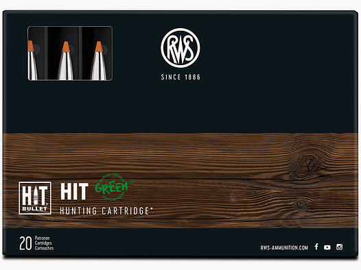 RWS 8x68 S HIT 160gr. - 20 pcs