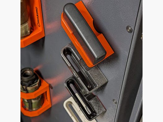 Magnetischer Magazinhalter für Merkel Helix Büchsen-Magazine für Waffenschrank - Zubehör für den Waffenschrank