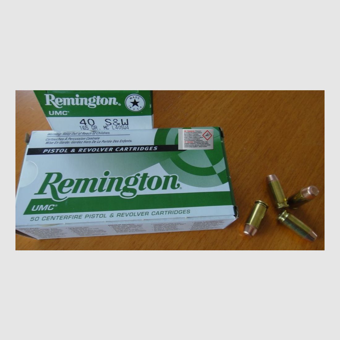 Remington UMC 50 pieces of cartridges from Remington UMC .357 Sig. 125 Gr.