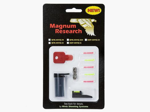 Set di mirini in fibra ottica BFR, di Hiviz