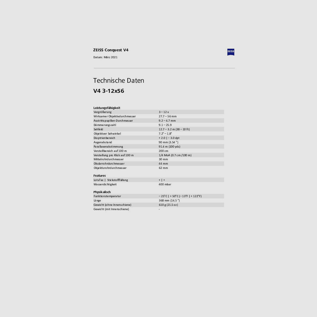 J.P. Sauer & Sohn Sauer 505 Ergo Lux Repetierbüchse HQ3 Ausstattungspaket Elegance + VSR | 8.5x55 Blaser | ZEISS V4 4-16x50