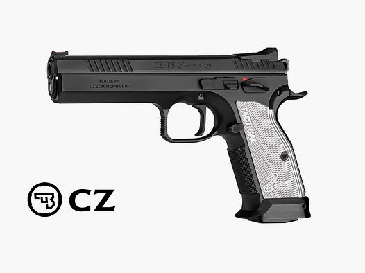 CZ Pistole TS 2 Sports Silber 9mm Luger - perfekt für IPSC