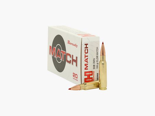 .308 Win. ELD-Match Hornady 10,9/168gr