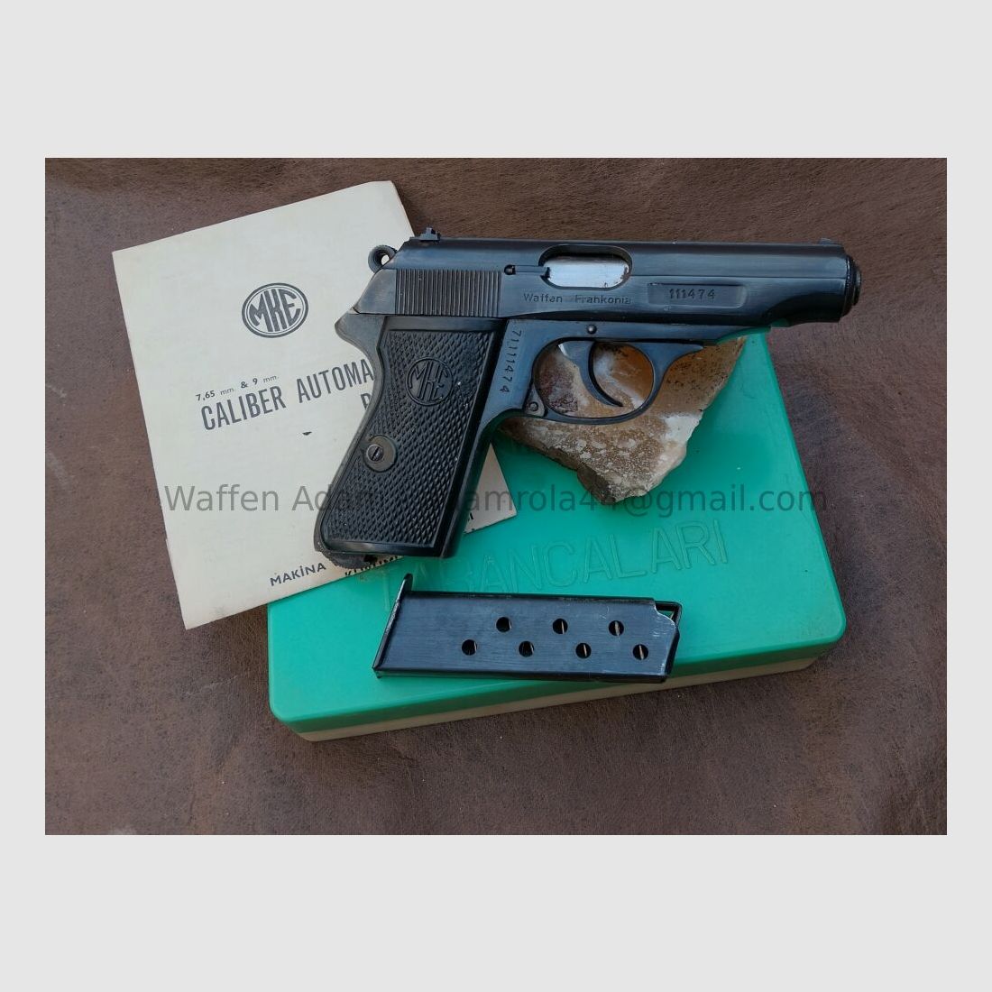 M.K.E Kirikkale Walther PP clone, Frankonia