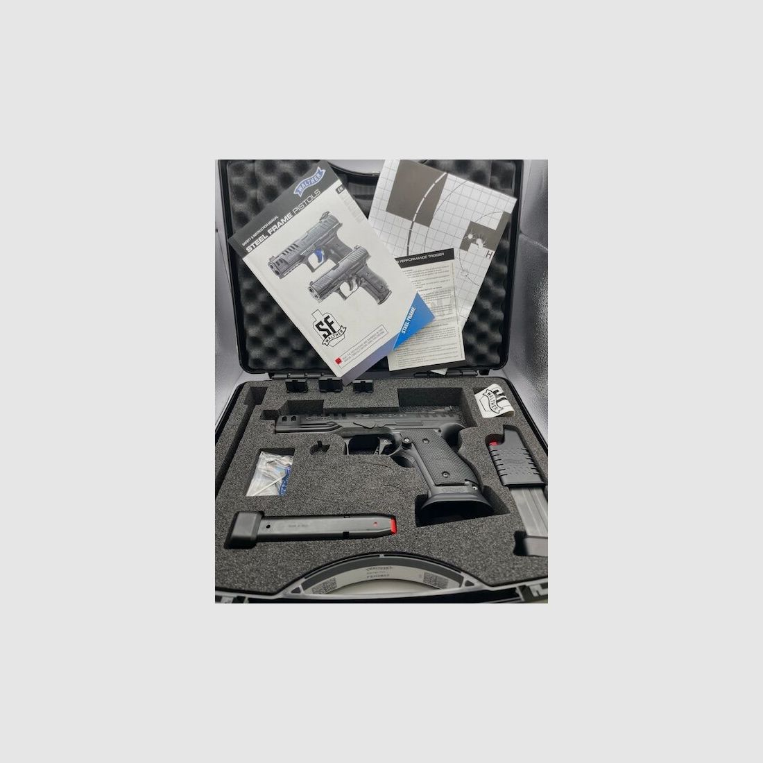 Walther Q5 Match Steel Frame Black Ribbon OR