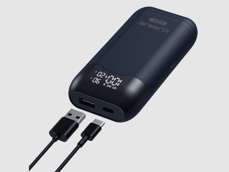 Akku-Ladegerät K2A für 2 Akkus mit 2 USB-Kabel, Bild 3 von 8
