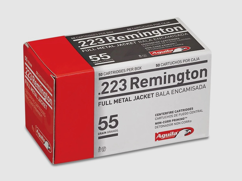 Aquila Kal. 223Rem. FMJ 55gr. 50 pezzi