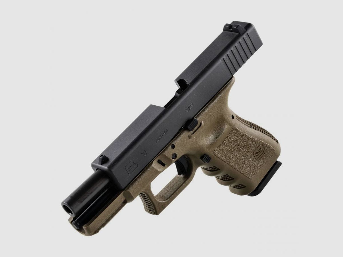 Pistola Glock 19 Olive (4198) 9mm Luger, imagen 8 de 11