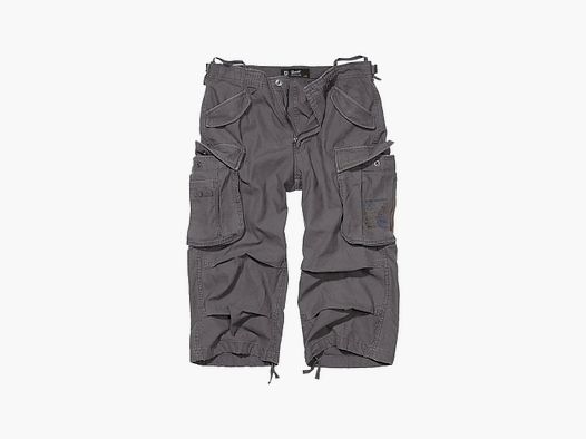 Brandit Brandit Industry Vintage 3/4 Shorts - Anthracite / S Hommes