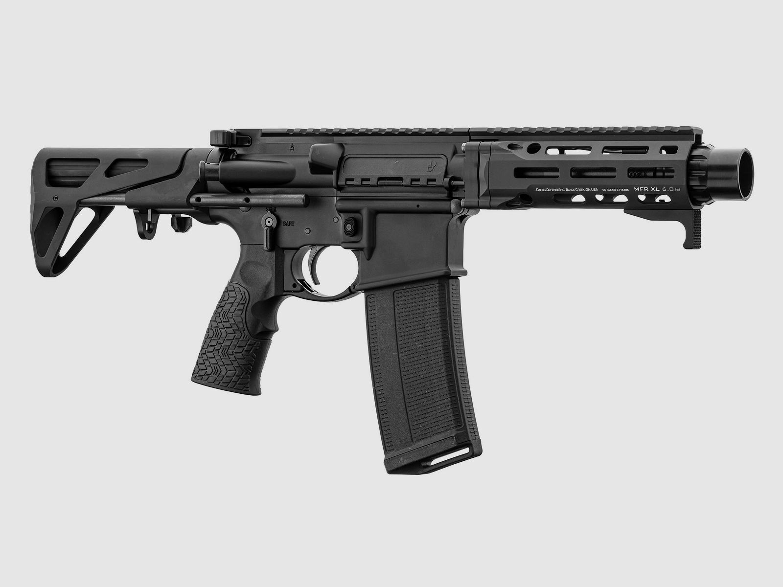 DANIEL DEFENSE PDW Schwarz 10,3" Lauf Semi-Auto Kal. 300BLK, Bild 3 von 4