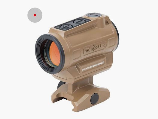 Holosun Viseur Reflex ARO-CORE-RD-2-BRN avec point rouge 2MOA