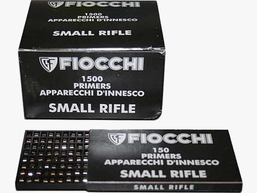 Fiocchi Zündhütchen – Small Rilfe Magnum – á 150Stk.
