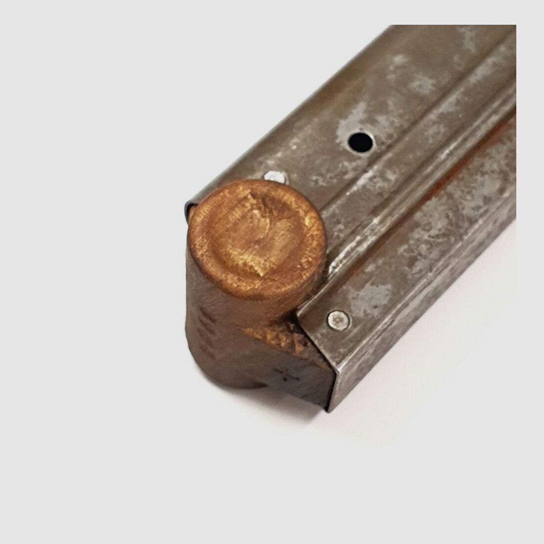 original 1. Weltkriegs Magazin für P08 Ordonnanzpistole, 9mm Luger 1.WK / 1. WW