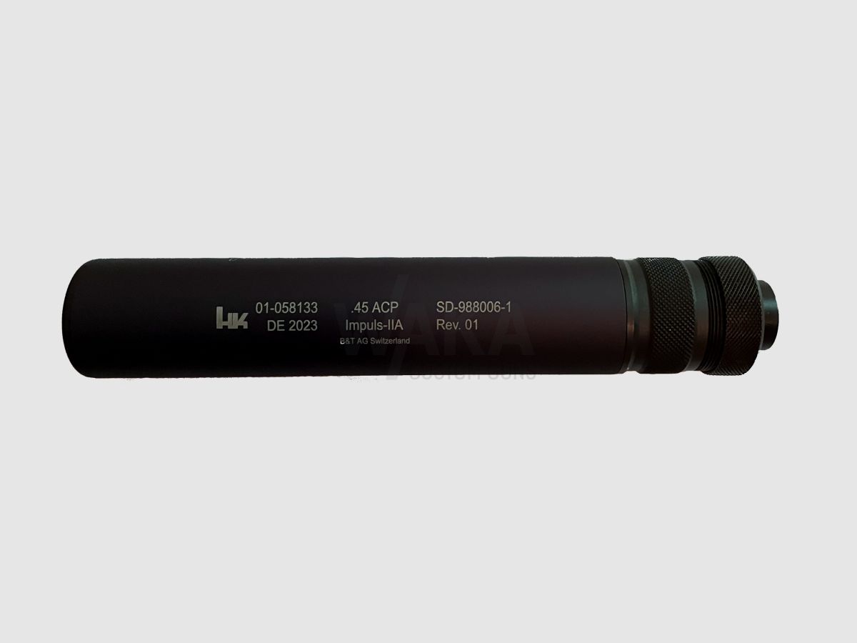 HK Mark 23 Komplett-Set mit Original HK Schalldämpfer und Gewindeschutz