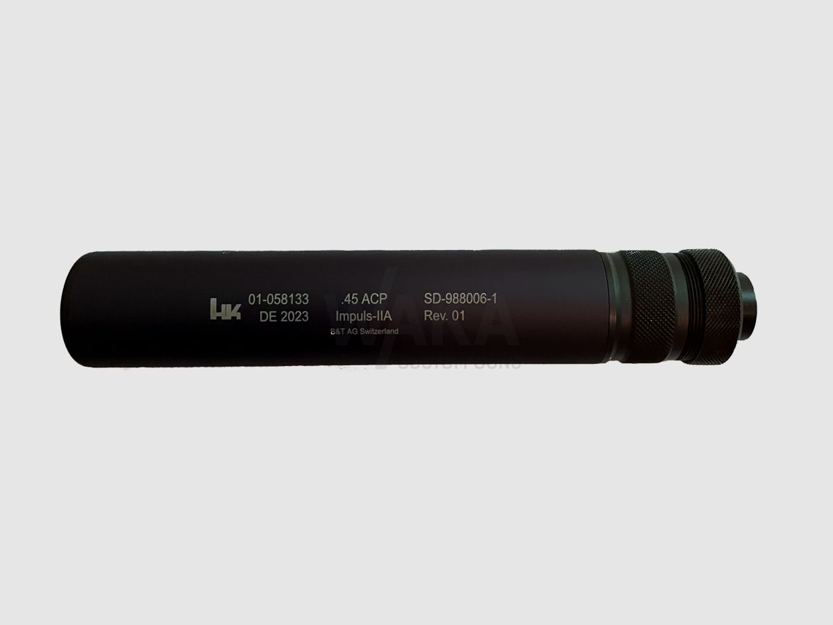 HK Mark 23 Komplett-Set mit Original HK Schalldämpfer und Gewindeschutz