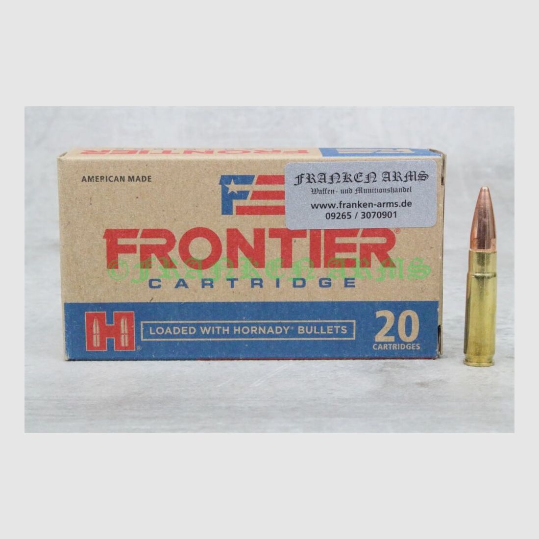 Hornady Frontier .300 AAC Blackout 125gr. 8,1g 20 Stück Staffelpreise