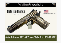 Auto-Ordnance 1911 A1 Trump 5" Rally Cry - EDIZIONE LIMITATA - WaffenFriedrichs