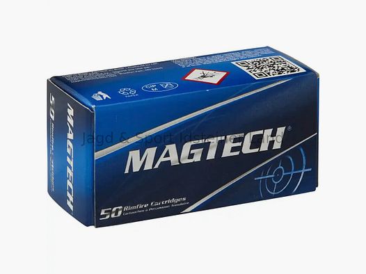 Magtech HV (High Velocity), HP (Hollow Point), 50 cartridges per pack