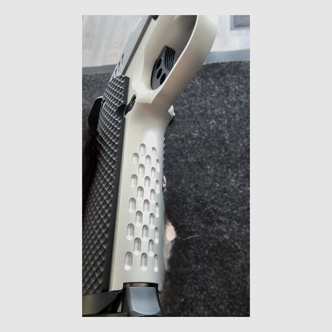 RBF 1911er-Manufaktur Ltd. FIVE STAR RAIL >Aircraft Alloy<, 6"-Longslide