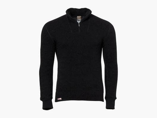 Woolpower Woolpower Maglione a collo alto Zip Turtleneck 400 con zip - Pine Green / S Uomo