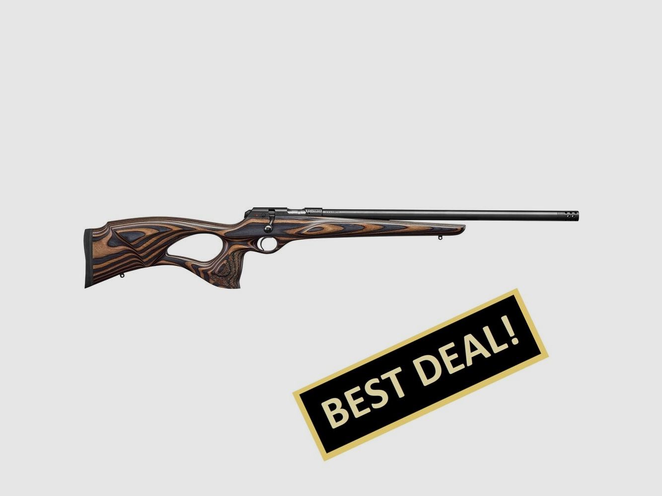 CZ 457 Thumbhole looplengte 525 mm, kaliber .22 lfb. herhalingsgeweer