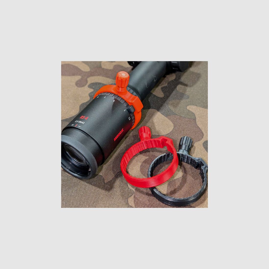 For Minox RS-4: Scope Quick Adjustment Lever for Magnification Setting