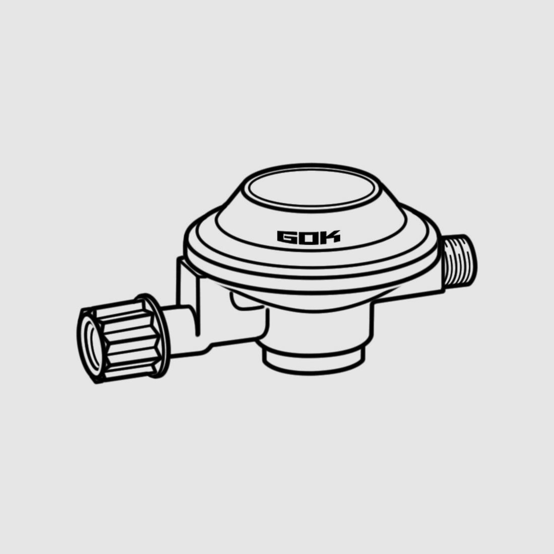 Régulateur de basse pression pour cartouches de gaz, image 3 sur 3