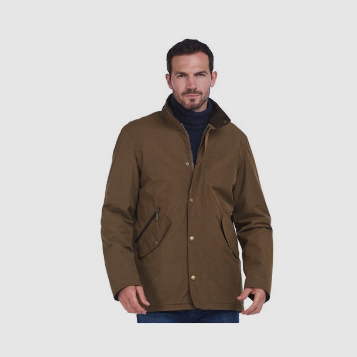 BARBOUR Chester Jacke Herren Dark Sand wasserdicht