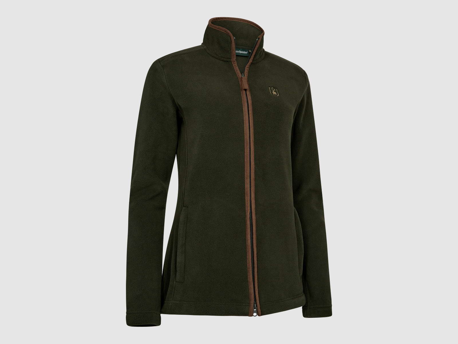 Lady Cumbria Fleece Jacket - Forest Ember - Women's Size: 44