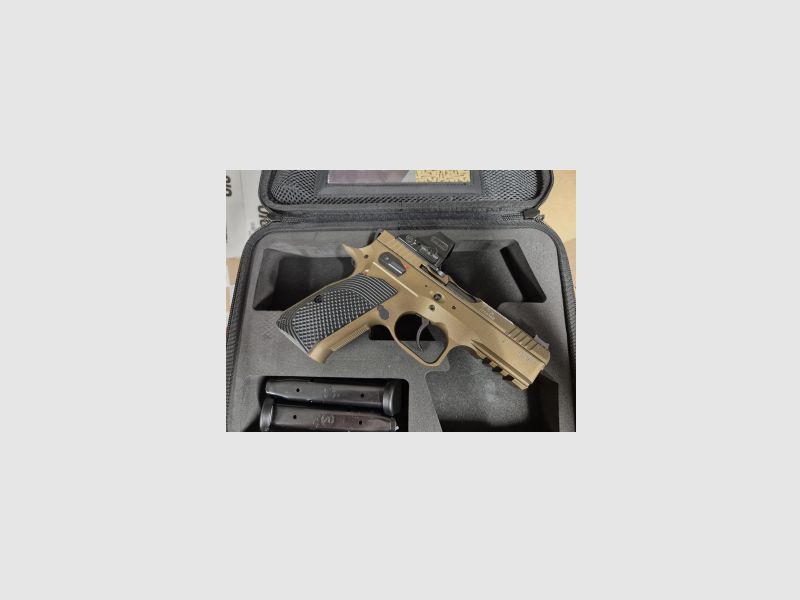 CZ Shadow 2 Compact OR Special Edition Bronze inkl. Holosun 9mm Luger
