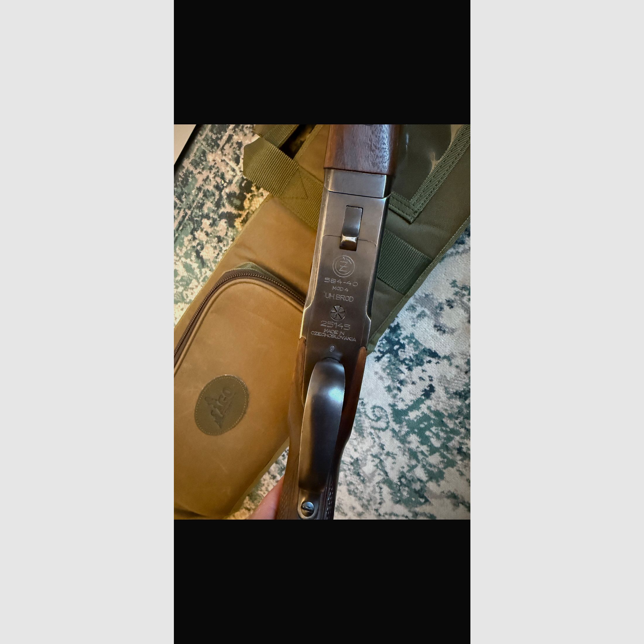 Brünner CZ BBF - over-and-under combination gun
